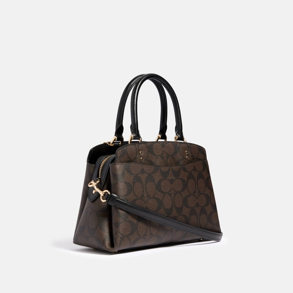 Coach Lillie Carryall In Signature Canvas handbag - Picture 13 of 13